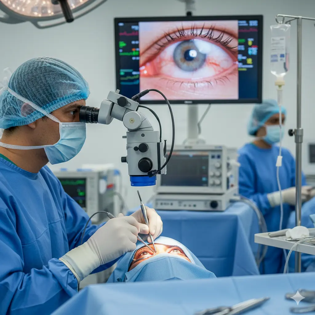 Traumatic Cataract surgery